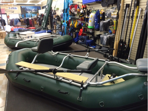 Saturn Raft with NRS Fishing Frame