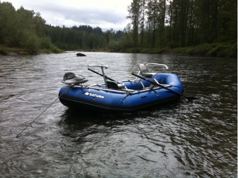 Saturn Raft with NRS Fishing Frame