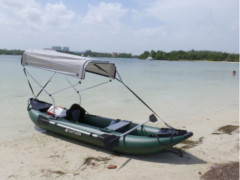 Customer Photo - 13' Saturn Fishing Kayak FK396 - Custom