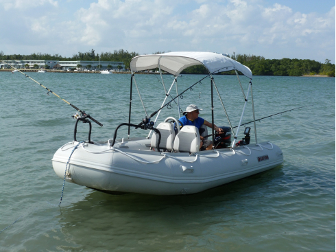 Customer Photo - 15' Saturn Inflatable Boat - SD470 - w/ Aluminum Floor