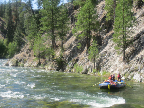 Customer Photo - 16' Saturn Whitewater Raft - S. Fork Boise River Canyon