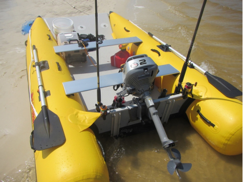 Customer Photo - 11' Saturn Inflatable Catamaran MC330 Customer Photo - 11' Saturn Inflatable Catamaran MC330