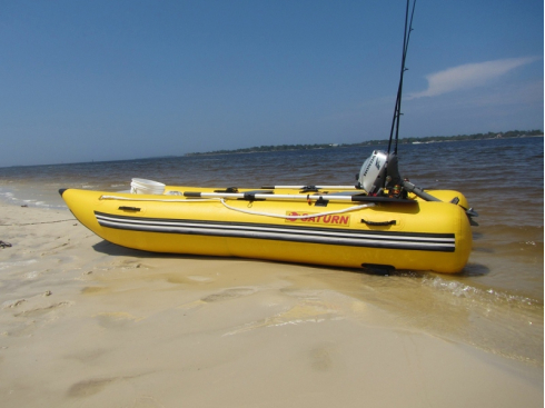 Customer Photo - 11' Saturn Inflatable Catamaran MC330 Customer Photo - 11' Saturn Inflatable Catamaran MC330