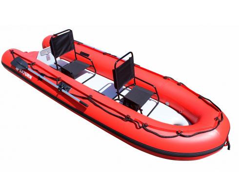 New 2020 12.5' Saturn Performance KaBoat - Red - Additional Seats Added (Not Included)