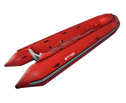 18' Saturn Triton Inflatable Boat - TR518 RED