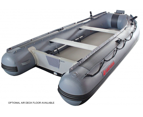 12' Saturn Fishing Boat FB365 Dark Grey - Shown With Optional Air Floor (when available)