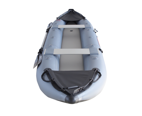 2021 Model 13' Saturn Fishing Kayak (FK396) - Dark Grey - Front Splash Guard