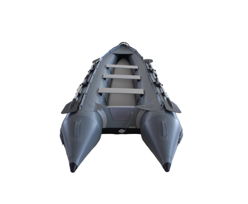 2024 15' Saturn Triton Outfitter KaBoat (TRSK470X GUN METAL GREY) with Upgraded Heat-Welded 1.2mm Suijia PVC and Leafield Valves