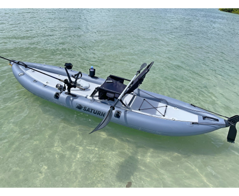 Saturn FPK365 - On the Water with Optional Chair and Rear Fin