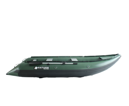 2025 13' Saturn Triton Outfitter KaBoat (TRSK385XL GREEN) with Upgraded Heat-Welded 1.2mm Suijia PVC and Leafield Valves