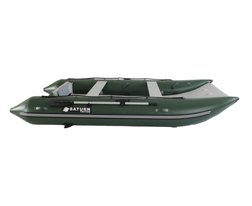12' Saturn Triton Inflatable Catamaran (Green) - 1.2mm Suijia PVC 12' Saturn Triton Inflatable Catamaran (Green) - 1.2mm Suijia PVC