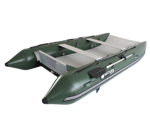 12' Saturn Triton Inflatable Catamaran (Green) - 1.2mm Suijia PVC 12' Saturn Triton Inflatable Catamaran (Green) - 1.2mm Suijia PVC