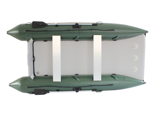 12' Saturn Triton Inflatable Catamaran (Green) - 1.2mm Suijia PVC 12' Saturn Triton Inflatable Catamaran (Green) - 1.2mm Suijia PVC