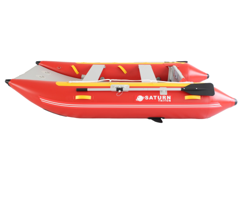 2025/2026 9'6" Saturn Triton Inflatable Catamaran - 1.2mm Italian Suijia PVC Heat Welded Construction - Leafield D7 Inflation Valves and A6 PRV Valves.