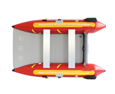 9'6" Saturn Triton Inflatable Catamaran (Red) - 1.2mm Suijia PVC 9'6" Saturn Triton Inflatable Catamaran (Red) - 1.2mm Suijia PVC