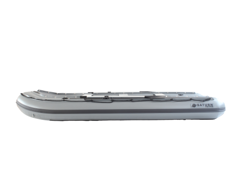 2025/2026 14' Saturn Triton Heavy-Duty Inflatable Fishing KaBoat (Dark Grey). 1.2mm Italian Suijia PVC, Leafield Inflation/Pressure-Relief Valves and More!