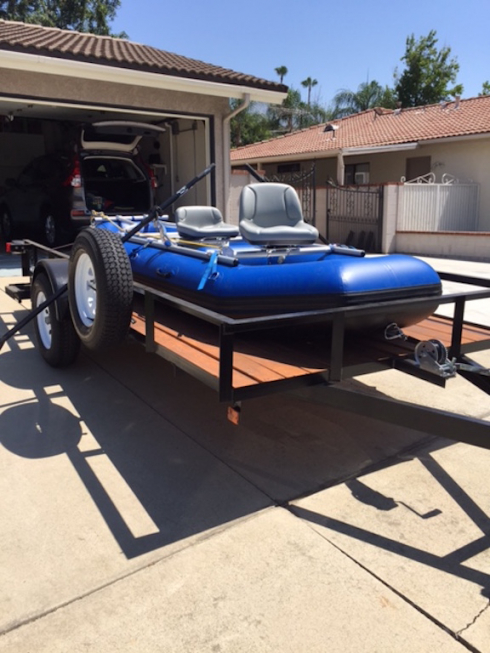 Saturn 12'6" Whitewater Raft with NRS Custom Frame Package