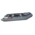 2020 11' Saturn SD330 Dinghy (Dark Grey) With Upgraded C7 Style Inflation Valves - Side View