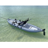 Saturn FPK365 - On the Water with Optional Chair and Rear Fin and Rod Holders