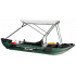 Customer Photo - 13' Saturn Fishing Kayak FK396 - Custom 3rd Party Bimini Top