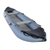2021 Model 13' Saturn Fishing Kayak (FK396) - Dark Grey - 2 Removable Aluminum Seats