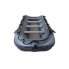 2024 16' Saturn Triton Outfitter KaBoat (TRSK487X GUN METAL GREY) with Upgraded Heat-Welded 1.2mm Suijia PVC and Leafield Valves