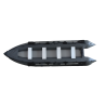 2024 16' Saturn Triton Outfitter KaBoat (TRSK487X GUN METAL GREY) with Upgraded Heat-Welded 1.2mm Suijia PVC and Leafield Valves