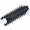 14' Saturn Heavy-Duty Fishing KaBoat (FKB430) - Light Grey - Extra Thick Rub Strake Protection on the Floor
