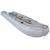 14' Saturn Heavy-Duty Fishing KaBoat (FKB430) - Light Grey - Front