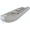 14' Saturn Heavy-Duty Fishing KaBoat (FKB430) - Light Grey - Front Quadrant