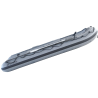 14' Saturn Heavy-Duty Fishing KaBoat (FKB430) - Dark Grey