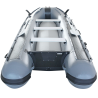 14' Saturn Heavy-Duty Fishing KaBoat (FKB430) - Dark Grey