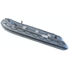 14' Saturn Heavy-Duty Fishing KaBoat (FKB430) - Dark Grey