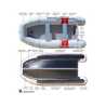 Azzurro Mare 11' Inflatable Boat - AM330